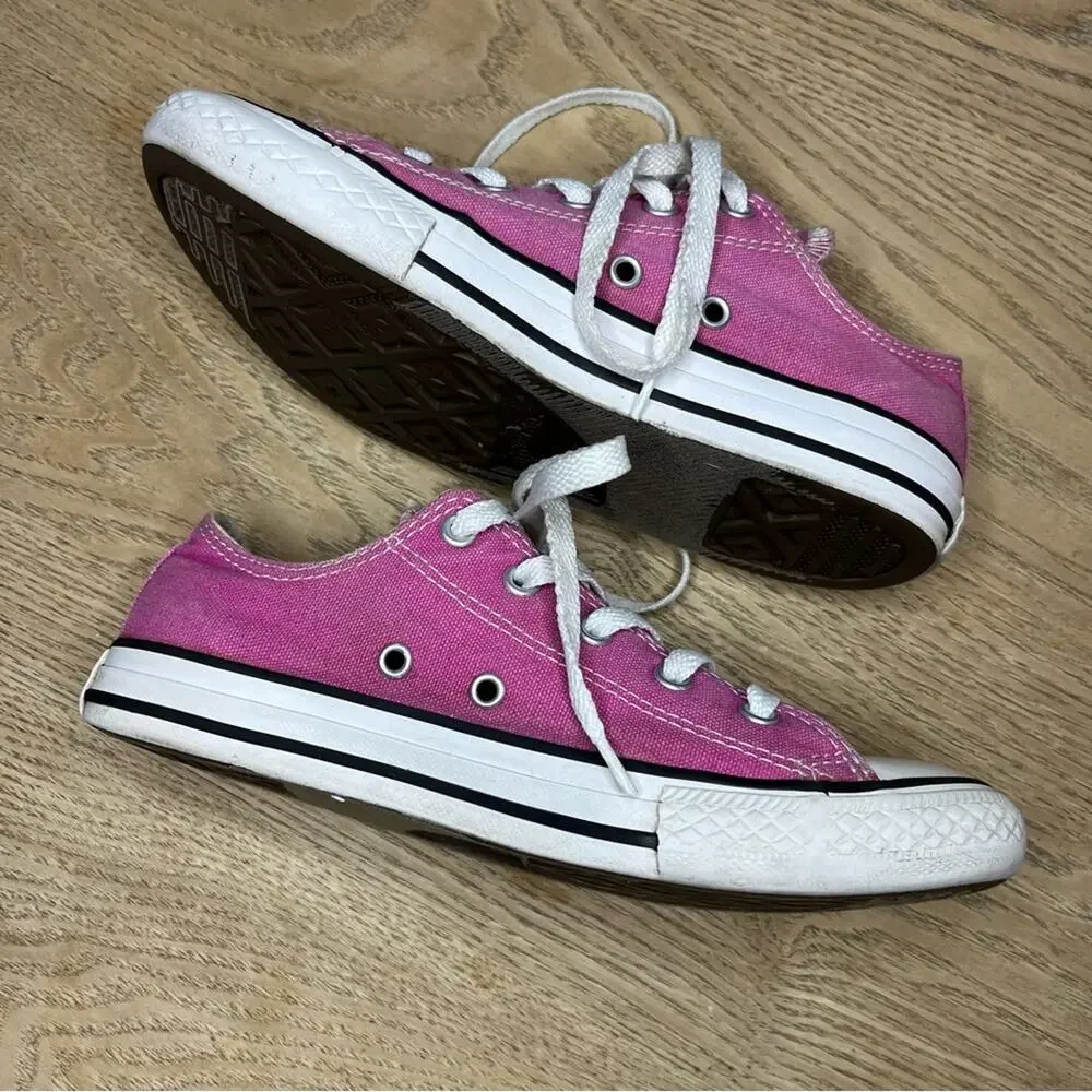 Converse All Star Chuck Taylor Low Top Pink Youth 3